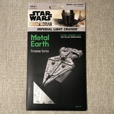 Metal Earth Star Wars The Mandalorian Imperial Light Cruiser Steel Model Kit New
