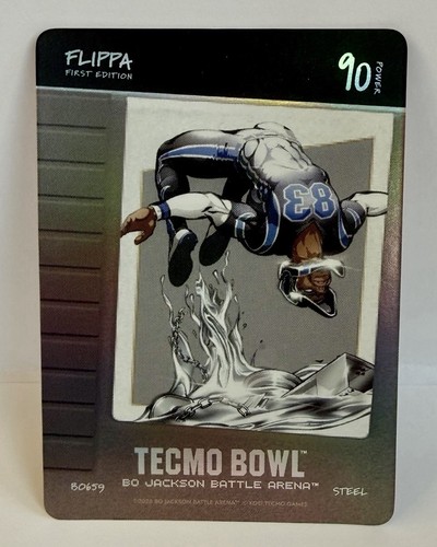 2026 Bo Jackson Battle Arena Tecmo Bowl Flippa Steel Blow On It