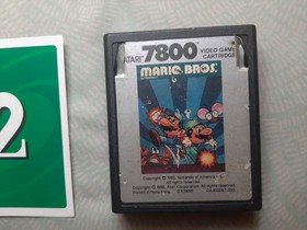 MARIO BROS for Atari 7800 - Choose 1 of 2 - Both tested & working well!