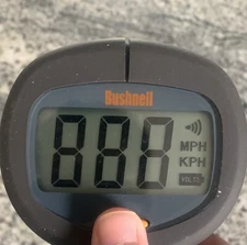 Bushnell Velocity Speed Gun For Auto Racing, Baseball, Tennis, Running, Backyard