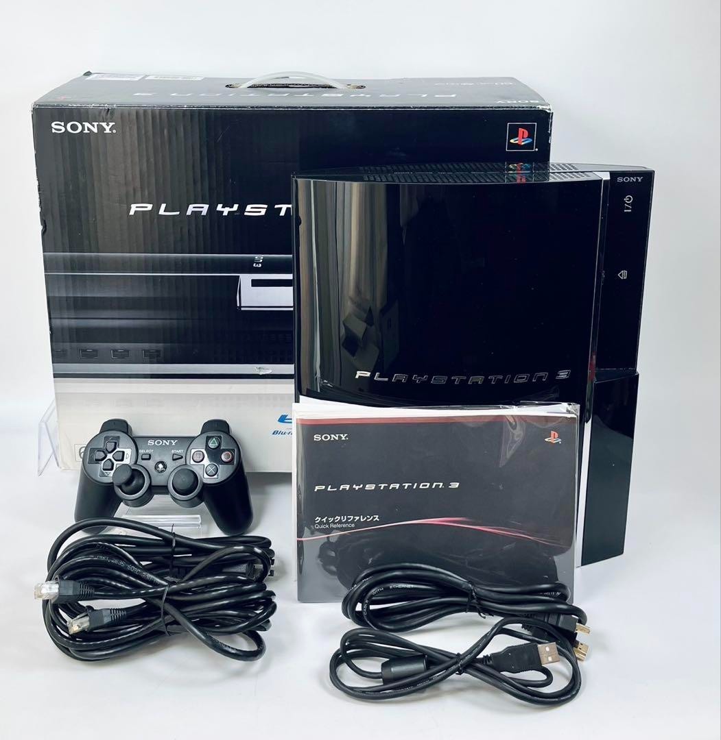 SONY PlayStation3 CECHA00 初期型PS3 Sony PlayStation 3 PS3 CECHA00 60GB First Black Model Console GAME
