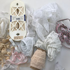 VINTAGE LOT of 15 Lace Victorian TRIMS Antique Junk Coquette Destash Fabric — photo 2