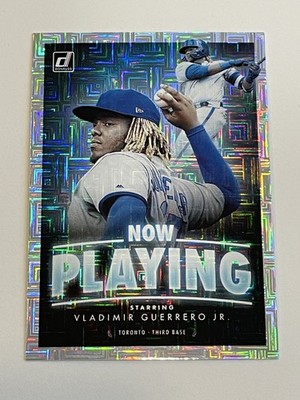 2020 Donruss Baseball Now Playing Vector - Vladimir Guerrero Jr. - Blue Jays