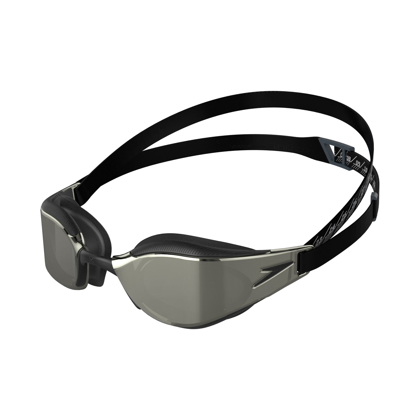 Speedo Fastskin Hyper Elite Mirror, Schwimmbrille, Wettkampf, Hydrodynamisch