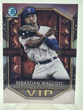Sebastian Walcott 2025 Bowman Very Important Prospects #VIP3 Texas Rangers