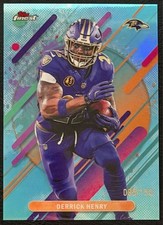 Derrick Henry 2025 Topps Finest Aqua Refracto...