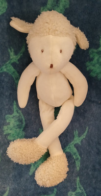 Moulin Roty Baby Lamm Schaf lange Beine Tröster Stofftier Plüsch Komfort