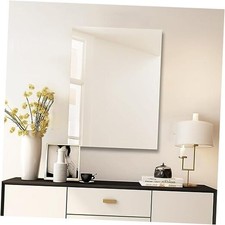 Bathroom Vanity Mirror 24" x 32", Frameless Mirror with Polished 32"L x 24"W