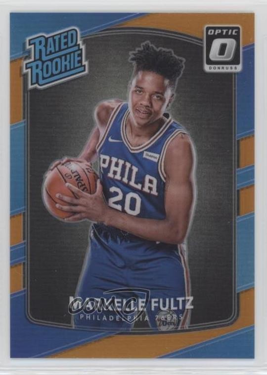 2017 Panini Donruss Optic Rated Rookie Orange Prizm 90/199 Markelle Fultz 0oo8