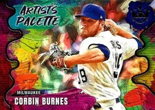 2022 Panini Diamond Kings #AP-3 Corbin Burnes Artist's Palette