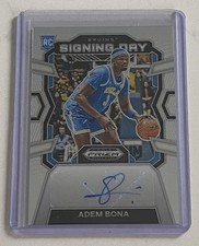 2024 Panini - Prizm Draft Picks Adem Bona Signing Day RC Autograph #SD-BNA