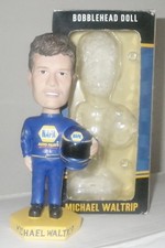 Michael Waltrip NAPA NASCAR Formula 1 Car Raising Bobblehead New w/Box