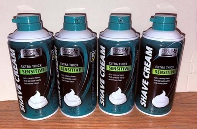 4 Personal Care Extra Thick Shaving Cream Men Sensitive Skin Moisturizing 10 oz