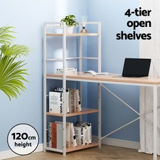Artiss Computer Desk Shelf Home Office Study Table Oak 120CM — image 5