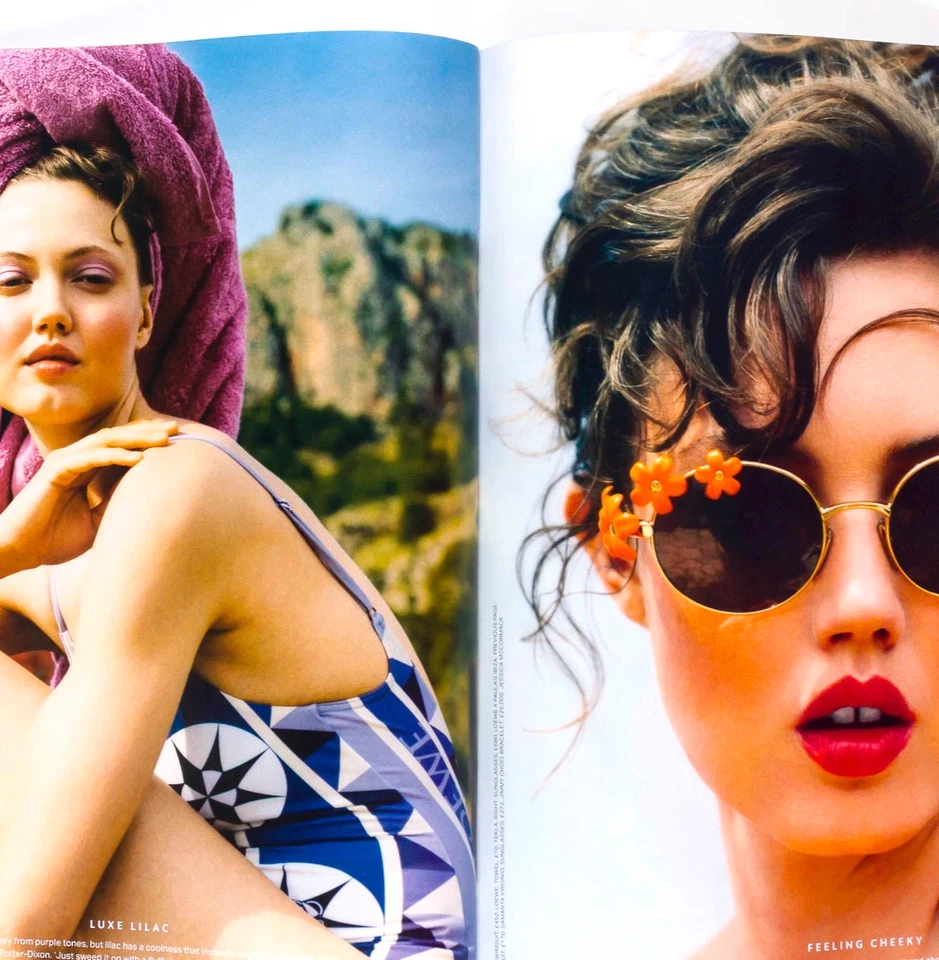 Lindsey Wixson Victoria BeckhamSimone Ashley GRAZIA BEAUTY # 2 NEW MAGAZINE 2025 - Image 2 of 4