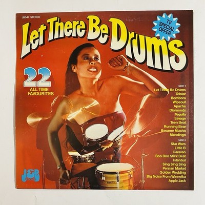 Let There Be Drums Vinyl Lp 12'' Record Drum Instrumental Free Postage