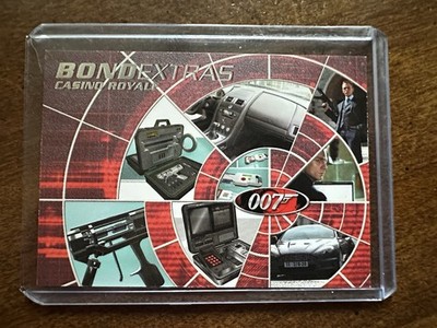 2007 Rittenhouse James Bond 007 Casino Royale Expansion: Extras NM-Mint