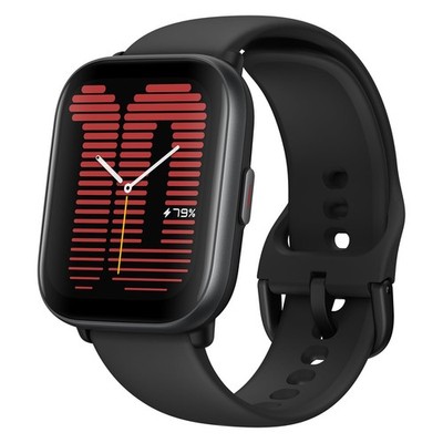 Amazfit Active Midnight Black GPS Herzfrequenzmessung Smartwatch