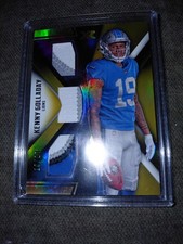 2017 Panini XR Rookie Triple Threats Materials Gold 10/10 Kenny Golladay RTTM-KG