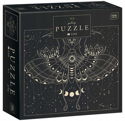 Galaxy 2 Puzzle - 500 Teile, 47 x 33 cm, Blue Board, Leinenoptik
