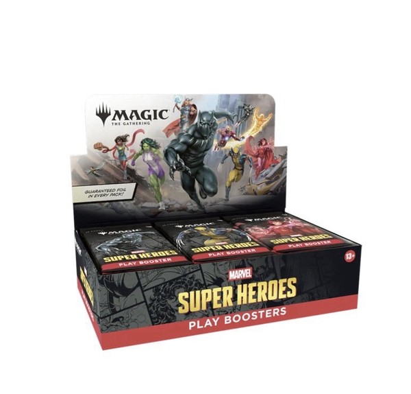 Magic The Gathering Marvel Super Heroes Play Booster Display En Vorbestellung-image