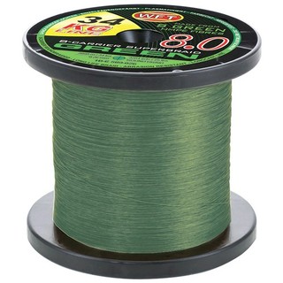 135m WFT "KG 8.0" 0 16mm 22kg grün Rest 8 fach geflochtene Angelschnur Schnur