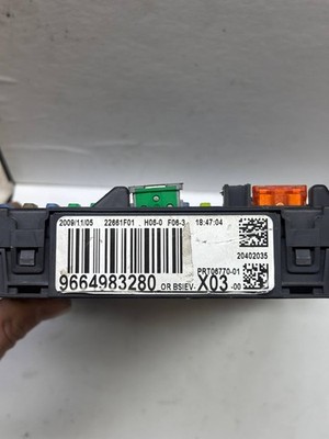 Peugeot Citroën BSI 9664983280   Body Systems Interface ECU