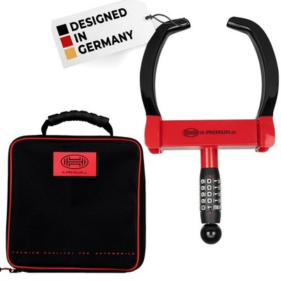 Heyner premium wheel clamp extendable L combination lock anti-theft parking clamp