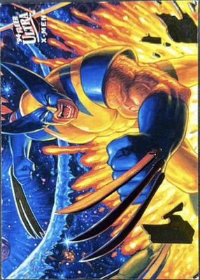 Fleer 1994 Fleer Ultra X-Men Wolverine Limited Edition Insert Card /59