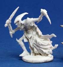 Zalash, Dark Elf Assassin 77123 Reaper Miniature Dungeons Dragons RPG New