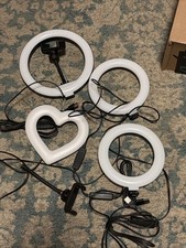 6 Inch LED Ring Light Kit Stand Phone Holder Selfie Camera Studio Lot Sunpak