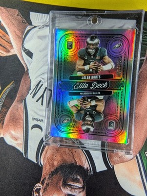 2025 Panini Donruss Jalen Hurts No 17 Philadelphia Eagles Elite Deck No 27/199