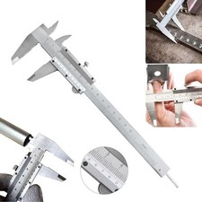 150mm Vernier Caliper Gauge Micrometer Accurate Measuring Tool Steel 6" Ruler