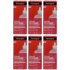 6-Pack New Neutrogena Stubborn Texture Liquid Face Exfoliant, AHA Blend - 4.3 oz