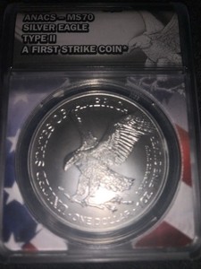 ANACS MS 70 Silver Eagle 2021 | eBay