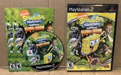 Spongebob Squarepants: Nicktoons Globs of Doom, CIB Tested (PS2, Playstation 2)