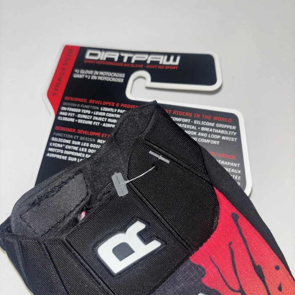 Nuevos Guantes de Carreras Moto Motocross Suciedad Bmx Bicicleta ATV Guantes Todoterreno Talla Lg Nuevos con Etiquetas Foto 3 de 4