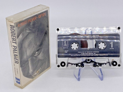 Robert Palmer Riptide 1985 Vintage Music Cassette Tape Tested Plays Classic Rock