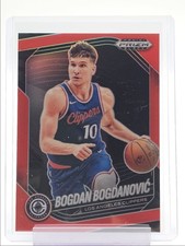 BOGDAN BOGDANOVIC 2024-25 PANINI PRIZM BLACK RED CLIPPERS #197 /299 Q6846