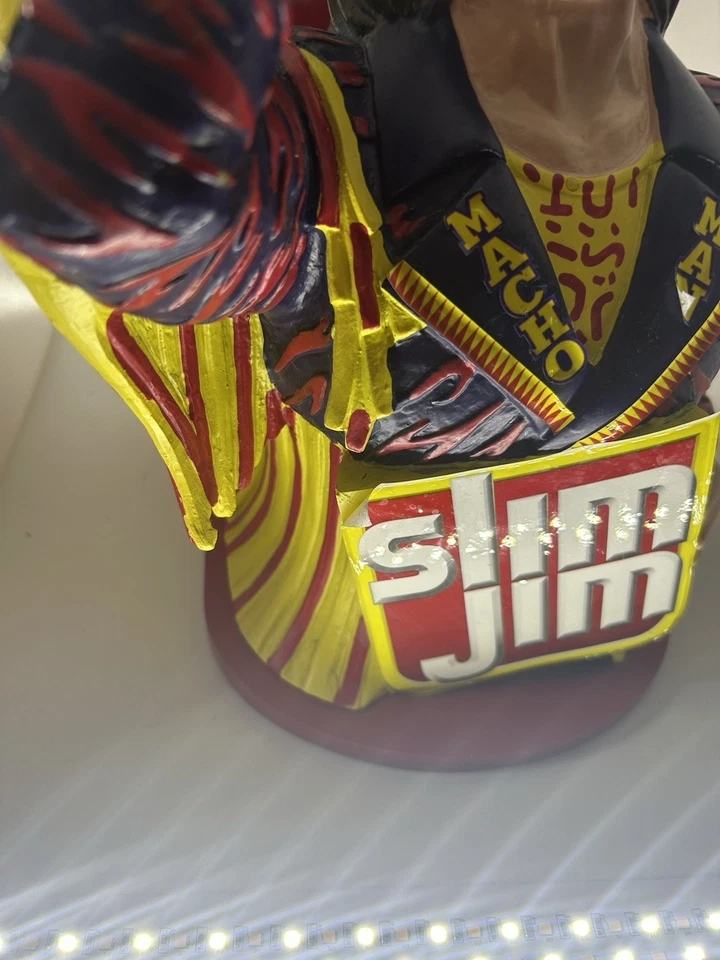Slim Jim Macho Man Randy Savage 2021 Collector Series Display Holder WWE WWF WCW - Image 3 of 4