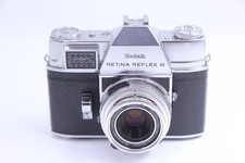 Kodak Retina Reflex III film camera Xenar 50mm f2.8 Lens 50/2.8 DKL 35mm SLR