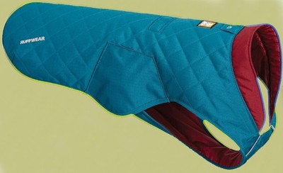   RUFFWEAR Stumptown Jacket Hundemantel Metolius Blue M Wettermantel  