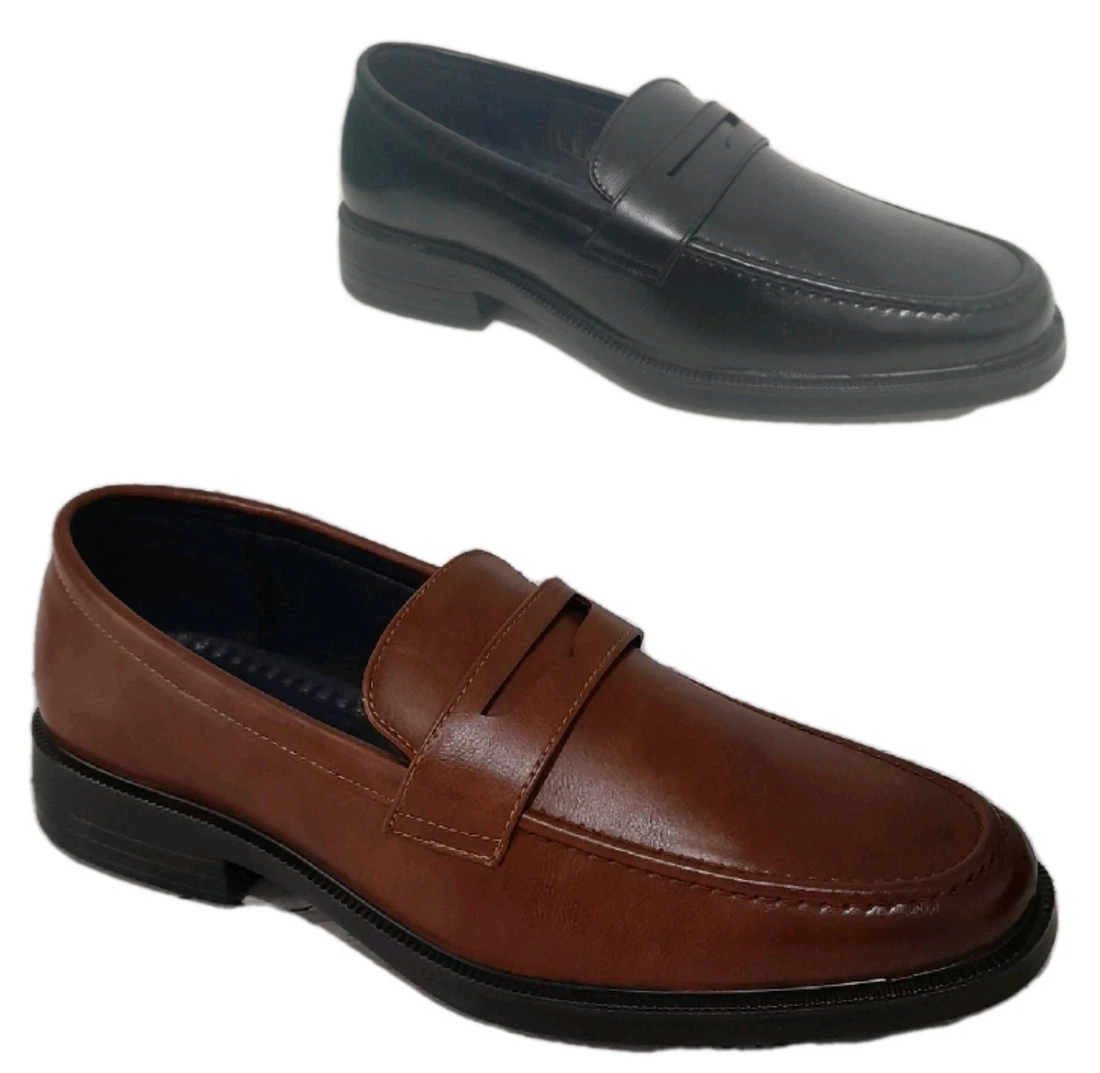Mens Dr Lightfoot Loafers Wide Fit Slip On Comfort Light Weight Gents Shoes Size