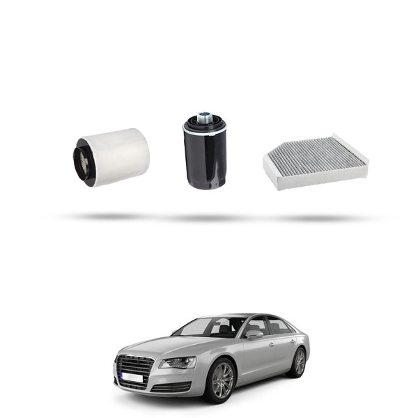 Hoffcar Set Service Kompatibel Mit Audi A8 (4H) 2.0 Hybrid 180Kw Von 2012-image