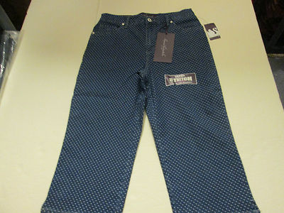 GLORIA VANDERBILT CLASSIC FIT ULTRA STRETCH AMANDA CAPRIS MS SZ 12 -BLUE-  NWT