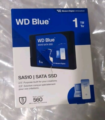 WD Blue 1TB, 2.5 inch Internal SSD - WDS100T3B0A Free Shipping 