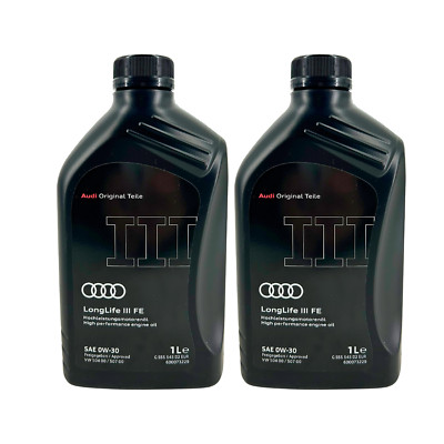 8l Original AUDI Longlife III FE 0W-30 504 00/507 00 Motoröl OEM Audi GS55545D2