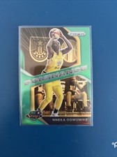 2021 Panini Prizm WNBA Dominance Green #7 Nneka Ogwumike