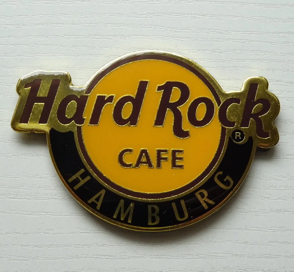 Magnet Hard Rock Cafe Hamburg Classic Logo Limitierte Edition NEU