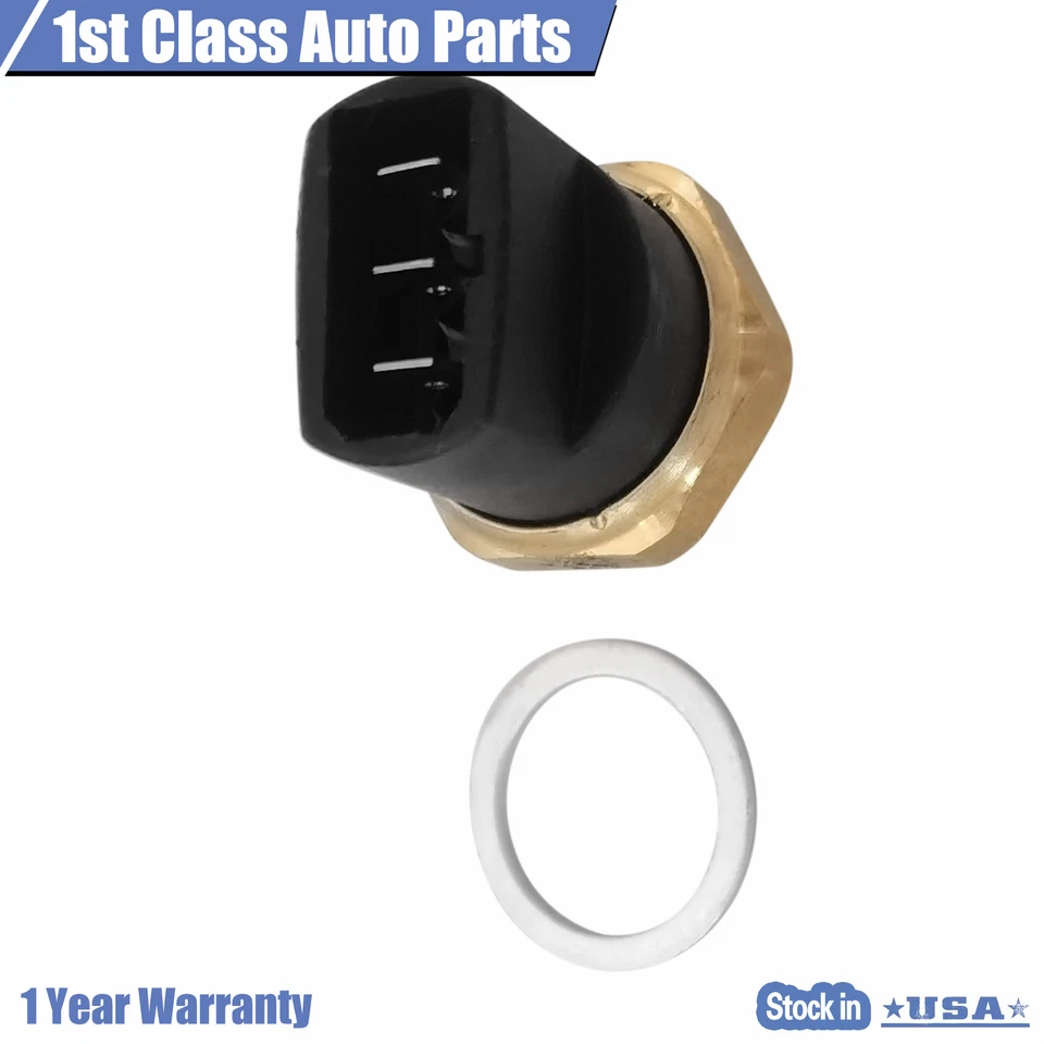 Interruptor del ventilador de refrigeración del motor - Interruptor de temperatura para Audi A4 Quattro 1974-2002 2,8 L Foto 3 de 4